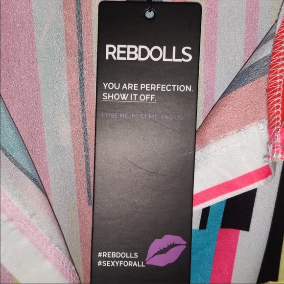 Button front striped maxi dress - Picture 5 of 5